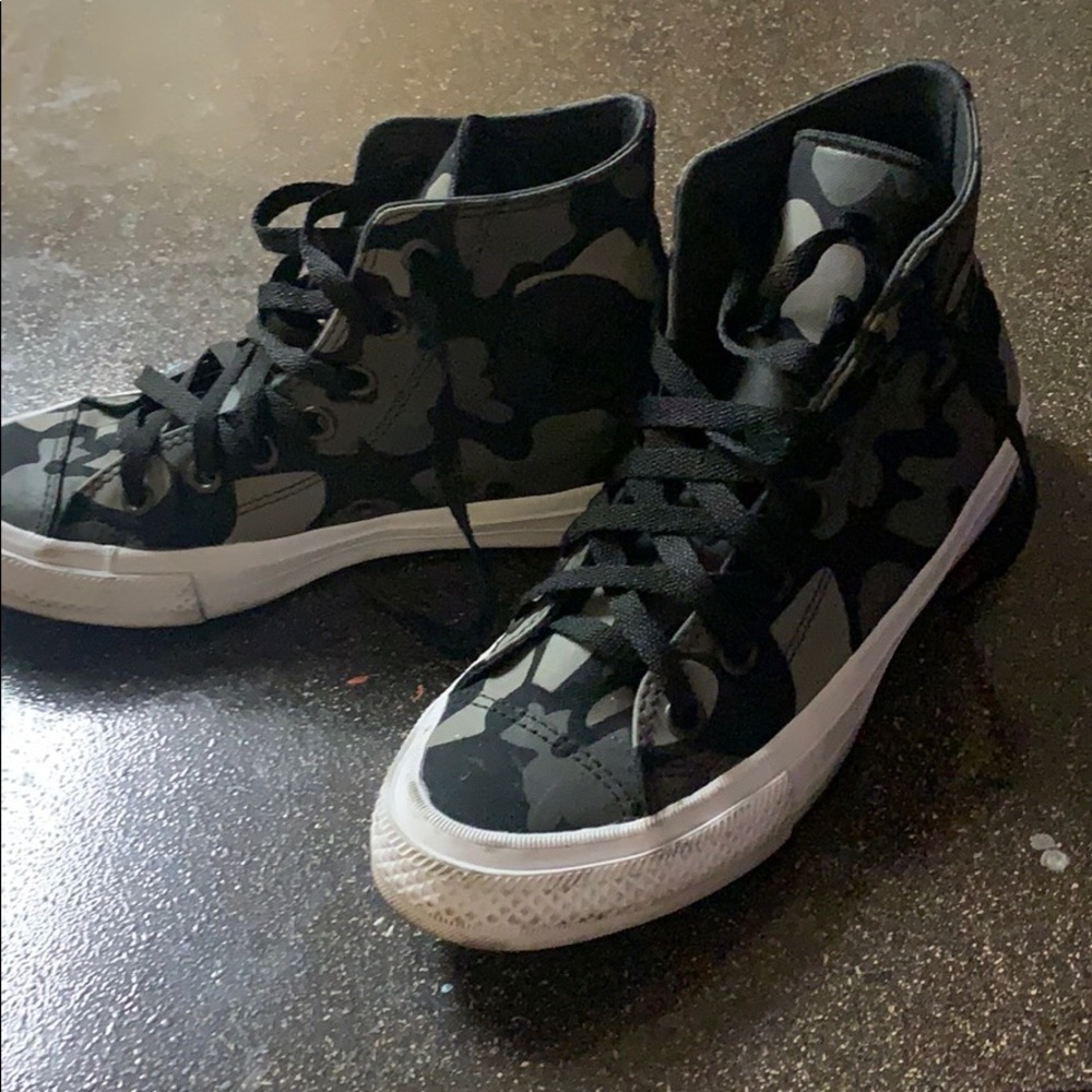 Converse chuck taylor II, black camo, unisex